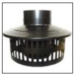 HELUZ komín - Hlavice odkouření, průměr 110mm HGH 110